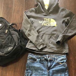 Women’s North Face hoodie